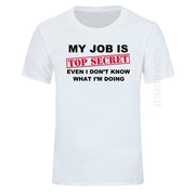 My Job Is Top Secret O Neck T Shirt - TNCPREACH (The store) my-job-is-top-secret-o-neck-t-shirt, 