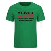 My Job Is Top Secret O Neck T Shirt - TNCPREACH (The store) my-job-is-top-secret-o-neck-t-shirt, 