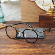 Round Acetate Glasses Frame Men - TNCPREACH (The store) round-acetate-glasses-frame-men, 