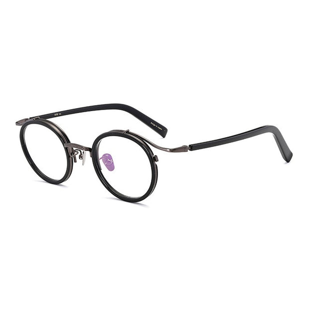 Round Acetate Glasses Frame Men - TNCPREACH (The store) round-acetate-glasses-frame-men, 