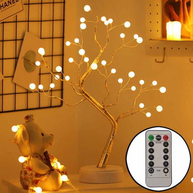 Coquimbo 36/108 LEDS Night Light Bonsai Tree Light Gypsophila Lights Home Party Wedding Indoor Decoration Night Light