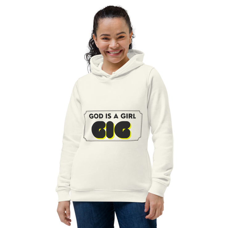 Women's eco fitted hoodie