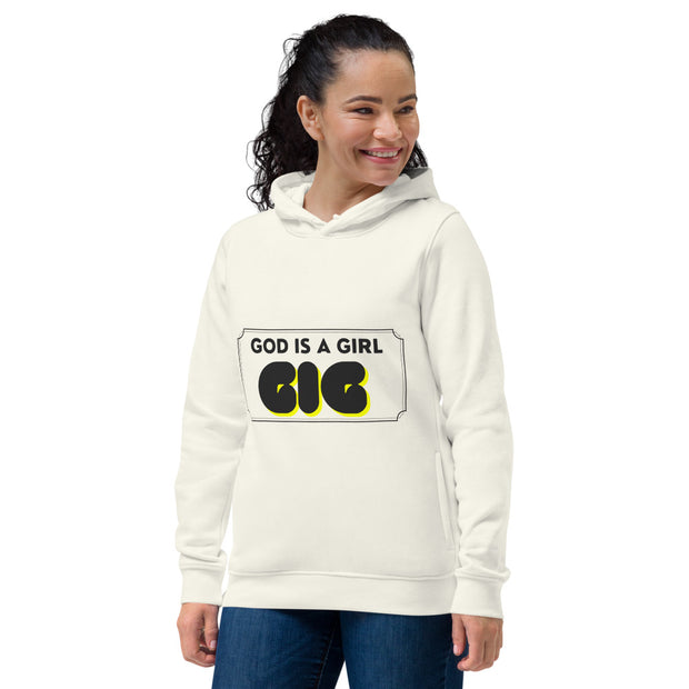 Women's eco fitted hoodie