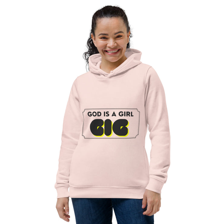 Women's eco fitted hoodie